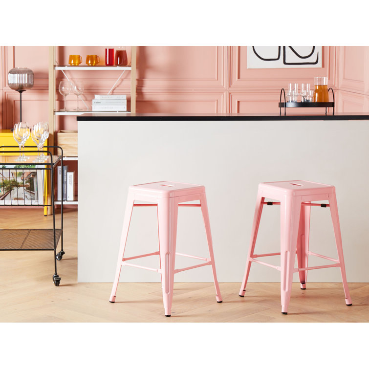 Wayfair pink outlet bar stools